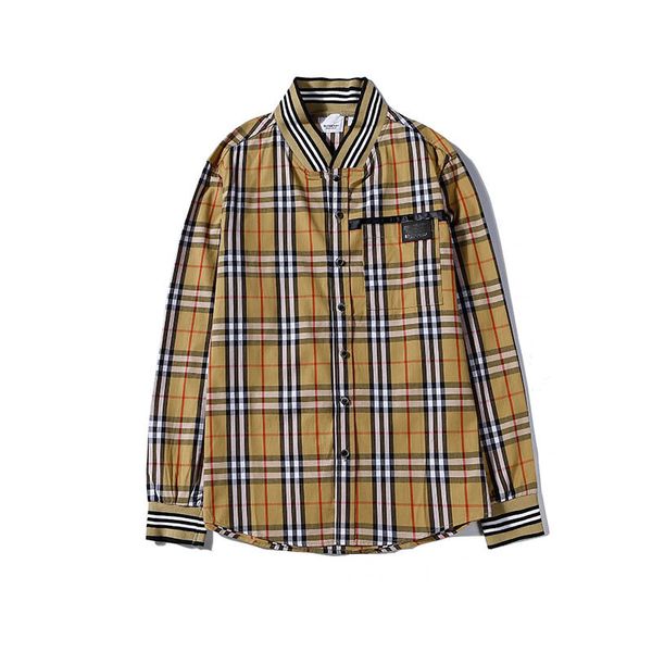 luxury designer mens casual shirt burrerys mens classic mix and match checker print fashion brand spring summer polo neck long sleeve embroi, White;black
luxury designer mens casual shirt burrerys mens classic mix and match checker print fashion brand spring summer polo neck long sleeve embroi, White;black
