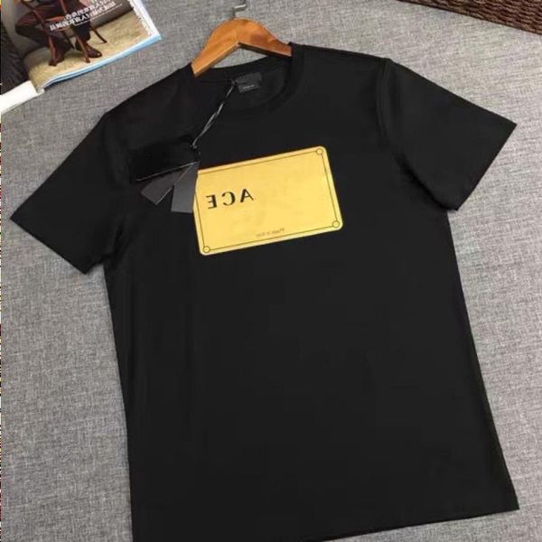 fashion mens designer t shirt womens gold letter print short sleeve round neck cotton tees polo plus size s-5xl snxoh, White;black
fashion mens designer t shirt womens gold letter print short sleeve round neck cotton tees polo plus size s-5xl snxoh, White;black