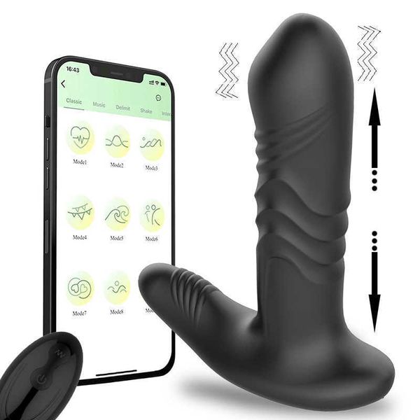 new app remote control telescopic vibrating plug for men and women universal adults
new app remote control telescopic vibrating plug for men and women universal adults