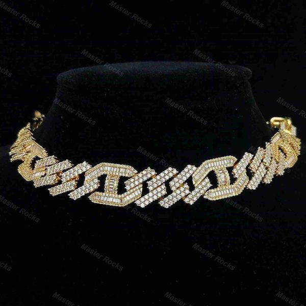 custom hiphop bussdown vvs moissanite cuban chain 15mm sterling silver baguette round iced out cuban link
custom hiphop bussdown vvs moissanite cuban chain 15mm sterling silver baguette round iced out cuban link