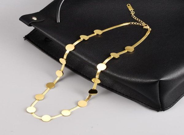 pendant necklaces punk jewerly stainless steel gold round coin necklace collars women arrivals chains party gift2408320, Silver
pendant necklaces punk jewerly stainless steel gold round coin necklace collars women arrivals chains party gift2408320, Silver