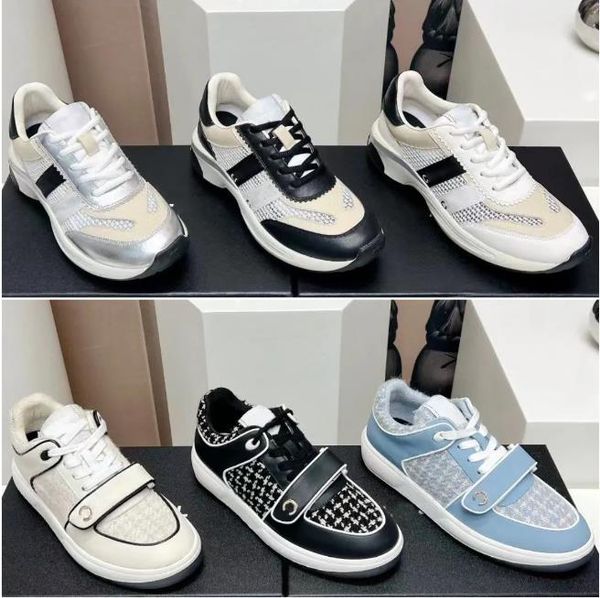 designer letters sports shoes luxury women sports casual shoes channel shoe new running shoes woman trainer calfskin color matching sneakers, Black
designer letters sports shoes luxury women sports casual shoes channel shoe new running shoes woman trainer calfskin color matching sneakers, Black