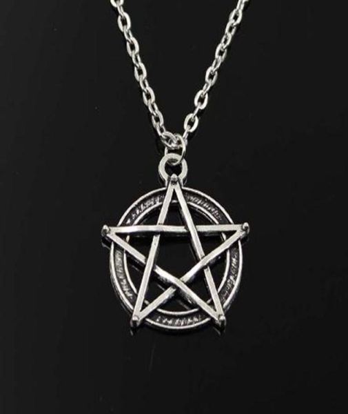 new vintage star pentagram chain necklace tibetan silver pendant necklace gifts for women punk rock jewelry8659374
new vintage star pentagram chain necklace tibetan silver pendant necklace gifts for women punk rock jewelry8659374