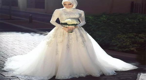 elegant vestido de noiva 2019 elegant long sleeves high neck muslim wedding dresses tulle zipper back lace islamic wedding gowns4251010, White
elegant vestido de noiva 2019 elegant long sleeves high neck muslim wedding dresses tulle zipper back lace islamic wedding gowns4251010, White