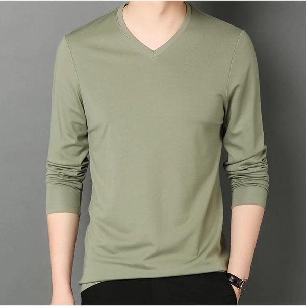 new men's long sleeve cotton t-shirt autumn o-neck slim fit solid color t shirts, White;black
new men's long sleeve cotton t-shirt autumn o-neck slim fit solid color t shirts, White;black