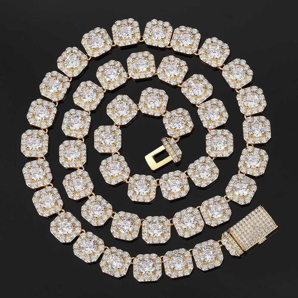 tennis chain for men width 10mm/12mm inlaid zircon rock sugar chain street necklace ins light luxury hip hop women chokers necklaces, Golden;silver
tennis chain for men width 10mm/12mm inlaid zircon rock sugar chain street necklace ins light luxury hip hop women chokers necklaces, Golden;silver