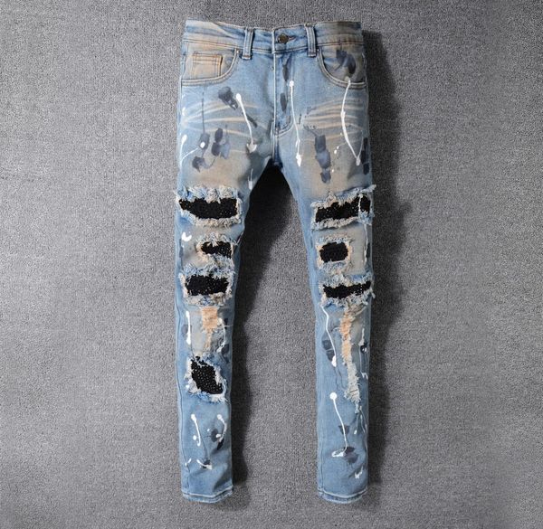 fashionmen039s distressed ripped skinny fashion designer shorts slim motorcycle moto biker causal mens denim pants hip hop jea7102352, Blue
fashionmen039s distressed ripped skinny fashion designer shorts slim motorcycle moto biker causal mens denim pants hip hop jea7102352, Blue