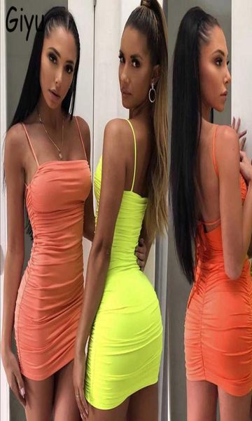 giyu bandage neon dress women clothes 2020 summer spaghrtti strap mini club party dresses bodycon ruched backless vestidos3930220, Black;gray
giyu bandage neon dress women clothes 2020 summer spaghrtti strap mini club party dresses bodycon ruched backless vestidos3930220, Black;gray