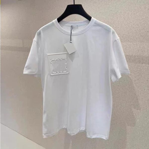 men's t shirts designer three-dimensional relief short sleeve crewneck for men and women couples aqubo, White
men's t shirts designer three-dimensional relief short sleeve crewneck for men and women couples aqubo, White