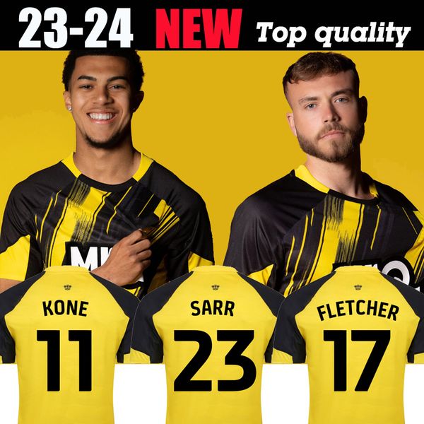 23 24 soccer jerseys ronan sarr araujo asprilla sema kone kayembe kamara martins louza 2023 2024 home men kit football shirts, Black;yellow
23 24 soccer jerseys ronan sarr araujo asprilla sema kone kayembe kamara martins louza 2023 2024 home men kit football shirts, Black;yellow