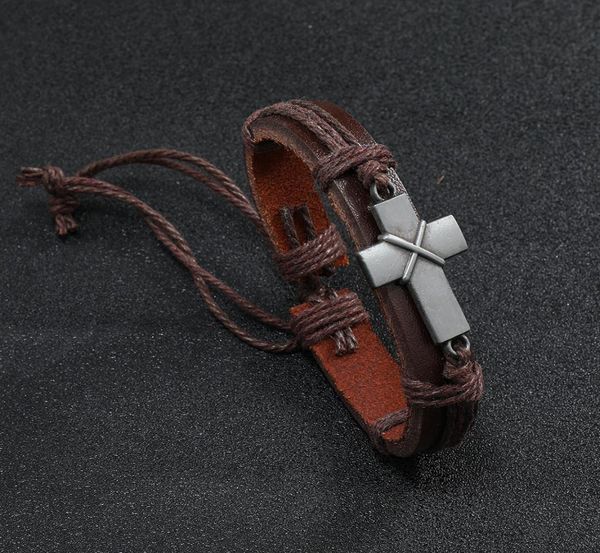 christian cross vintage leather alloy bracelets retro silver punk bracelets fashion handmade jewelry gifts whole4248174, Golden;silver
christian cross vintage leather alloy bracelets retro silver punk bracelets fashion handmade jewelry gifts whole4248174, Golden;silver