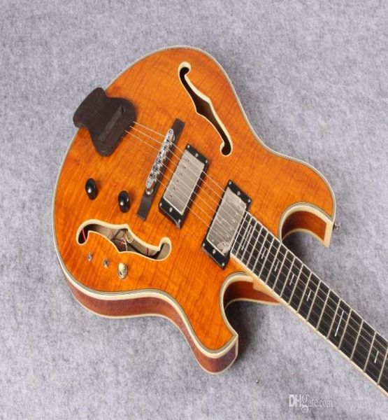 custom factory new whole and retail hollow body chromeplated hardware electric guitar1428032
custom factory new whole and retail hollow body chromeplated hardware electric guitar1428032