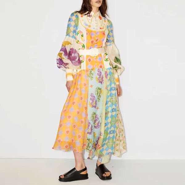 australian designer dress linen women designer clothing lantern sleeve graffiti print color blocking single breasted loose tie up mid length, Black;gray
australian designer dress linen women designer clothing lantern sleeve graffiti print color blocking single breasted loose tie up mid length, Black;gray