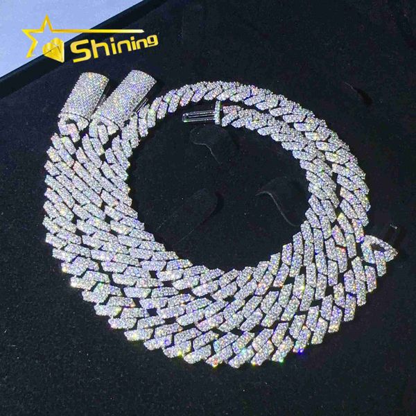fashion jewelry men iced out cuban link chains long clasp moissanite cuban necklace 925 silver pendant necklace
fashion jewelry men iced out cuban link chains long clasp moissanite cuban necklace 925 silver pendant necklace