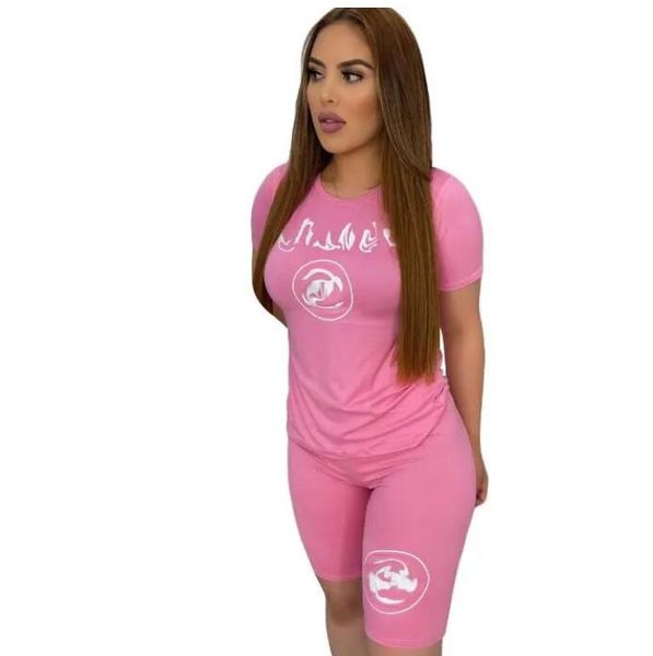 designer women's tracksuits pink casual sports suits solid clothing 2 piece lady outfits short sleeve printing shirt shorts, Gray
designer women's tracksuits pink casual sports suits solid clothing 2 piece lady outfits short sleeve printing shirt shorts, Gray