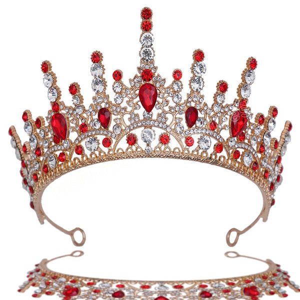 10 colors green blue pink red crystal tiara for women girls wedding party 2023 bridal bride crown hair jewelry, Slivery;white
10 colors green blue pink red crystal tiara for women girls wedding party 2023 bridal bride crown hair jewelry, Slivery;white