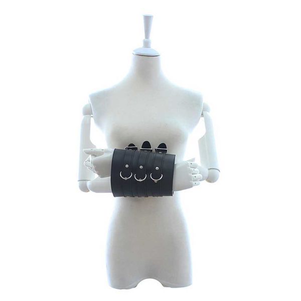 hand and foot handcuffs black three row lock buckles back hand restraint binding toys adults 50% outlet online
hand and foot handcuffs black three row lock buckles back hand restraint binding toys adults 50% outlet online