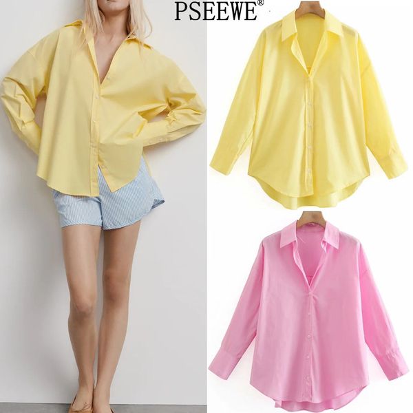 women's blouses shirts woman yellow button up shirt women long sleeve spring office blouse female asymmetric hem chic pink shirt 230721, White
women's blouses shirts woman yellow button up shirt women long sleeve spring office blouse female asymmetric hem chic pink shirt 230721, White