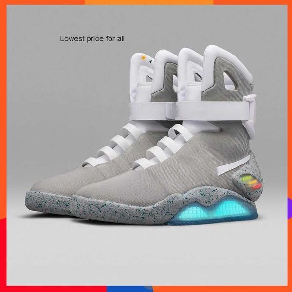 2023 back to the future automatic laces air mag sneakers marty mcfly's air mags led shoes back to the future glow in dark gray mcflys s, Black
2023 back to the future automatic laces air mag sneakers marty mcfly's air mags led shoes back to the future glow in dark gray mcflys s, Black