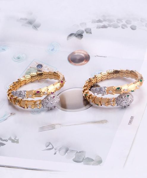 new arrive luxury fashion lady brass diamond zircon red/green eyes single wrap serpent 18k plated gold open bracelet bangle8903259, Black
new arrive luxury fashion lady brass diamond zircon red/green eyes single wrap serpent 18k plated gold open bracelet bangle8903259, Black
