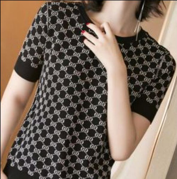 women sweaters o-neck knitted luxury g letter designer t-shirt new casual pullover wool cotton coat clothes, White;black
women sweaters o-neck knitted luxury g letter designer t-shirt new casual pullover wool cotton coat clothes, White;black
