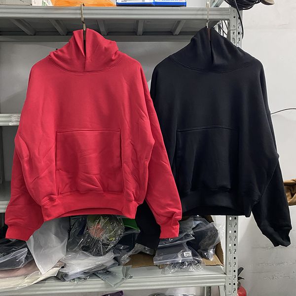 heavy fabric double layer hoodie men women 2023fw casual oversize pullovers hooded, Black;brown
heavy fabric double layer hoodie men women 2023fw casual oversize pullovers hooded, Black;brown