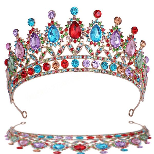 multicolor crystal tiara for women girls wedding birthday party bridal bride crown headwear hair jewelry, Slivery;white
multicolor crystal tiara for women girls wedding birthday party bridal bride crown headwear hair jewelry, Slivery;white