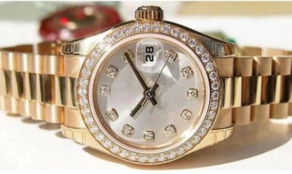 lady diamonds watch women watchs 31mm women watch day dateday girl sapphire glass wristwatch automatic mechanical movement-01, Slivery;brown
lady diamonds watch women watchs 31mm women watch day dateday girl sapphire glass wristwatch automatic mechanical movement-01, Slivery;brown