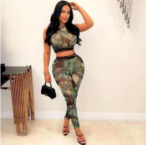 women's tracksuits luxury letter brand designer hoodies new mesh printed sleeveless vest+pants set clothes, Gray
women's tracksuits luxury letter brand designer hoodies new mesh printed sleeveless vest+pants set clothes, Gray