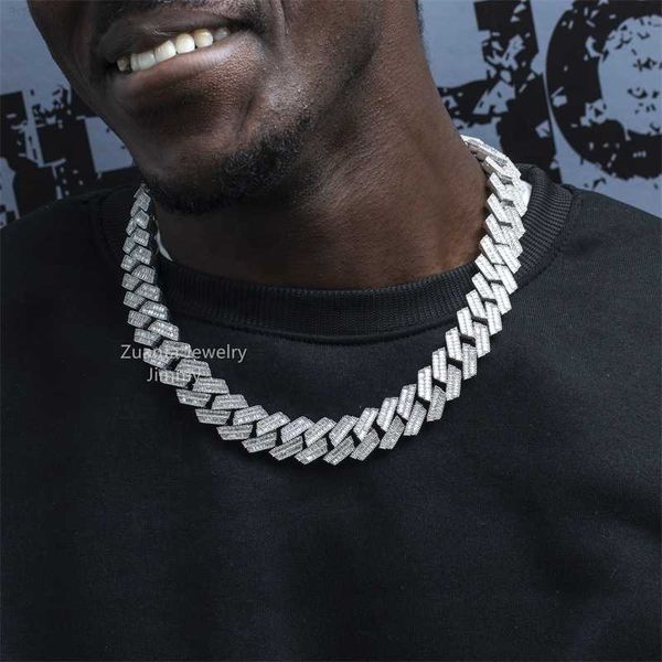 buss down 18mm big guy iced out vvs baguette moissanite diamond miami hip hop jewelry cuban link chain, Silver
buss down 18mm big guy iced out vvs baguette moissanite diamond miami hip hop jewelry cuban link chain, Silver