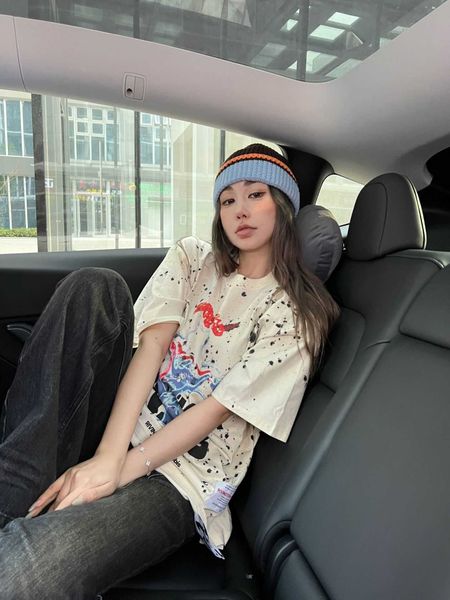 rrr123 high street american fashion casual loose hand painted graffiti cross round neck short sleeved men's and women's fashion, White;black
rrr123 high street american fashion casual loose hand painted graffiti cross round neck short sleeved men's and women's fashion, White;black