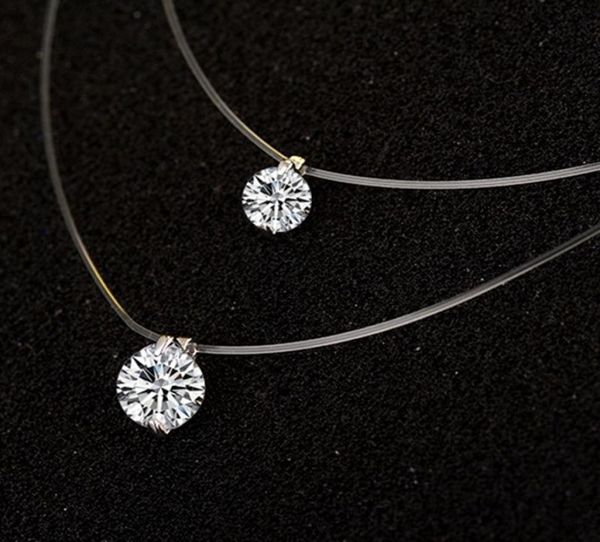 6mm 8mm invisible transparent fishing line cubic zirconia pendant necklace for woman girl fashion jewelry chain silver plated9690153
6mm 8mm invisible transparent fishing line cubic zirconia pendant necklace for woman girl fashion jewelry chain silver plated9690153