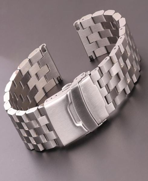 watch bands stainless steel strap bracelet 18mm 20mm 22mm 24mm women men solid metal brushed band for gear s3 accessories1049089, Black;brown
watch bands stainless steel strap bracelet 18mm 20mm 22mm 24mm women men solid metal brushed band for gear s3 accessories1049089, Black;brown