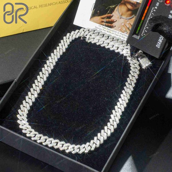 selling 14mm vvs moissanite cuban chain pass diamond test round brilliant cut 925 silver hip hop fine necklace jewelry
selling 14mm vvs moissanite cuban chain pass diamond test round brilliant cut 925 silver hip hop fine necklace jewelry