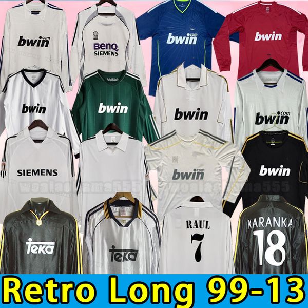 real madrids retro soccer jerseys bale benzema modric football shirts classic camiseta home away raul r.carlos shirt long sleeve 01 02 05 06, Black;yellow
real madrids retro soccer jerseys bale benzema modric football shirts classic camiseta home away raul r.carlos shirt long sleeve 01 02 05 06, Black;yellow