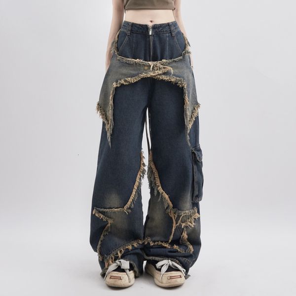 women's jean blue jeans contrasting colors high waist american street wide leg pants fashion hip hop vintage straight autumn trousers 2
women's jean blue jeans contrasting colors high waist american street wide leg pants fashion hip hop vintage straight autumn trousers 2
