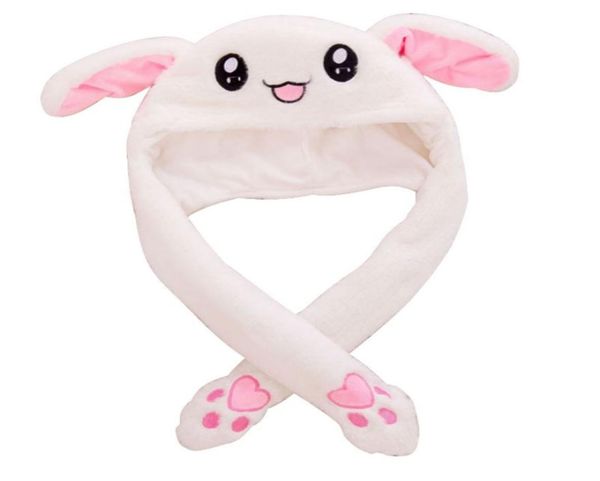 three colors plush airbag caps cute sweet animal rabbit hats with moving ears bunny hat for women child 15 5my bb3053074
three colors plush airbag caps cute sweet animal rabbit hats with moving ears bunny hat for women child 15 5my bb3053074