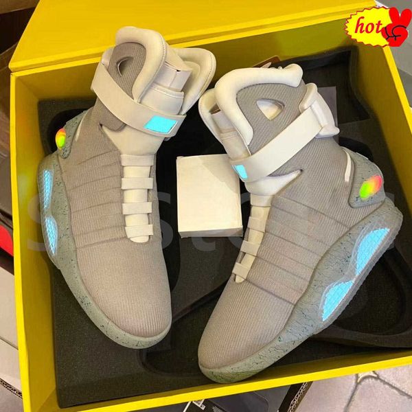 2023 automatic laces air mag sneakers marty mcfly's air mags led outdoor shoes man back to the future glow in the dark gray boots mcfly, Black
2023 automatic laces air mag sneakers marty mcfly's air mags led outdoor shoes man back to the future glow in the dark gray boots mcfly, Black