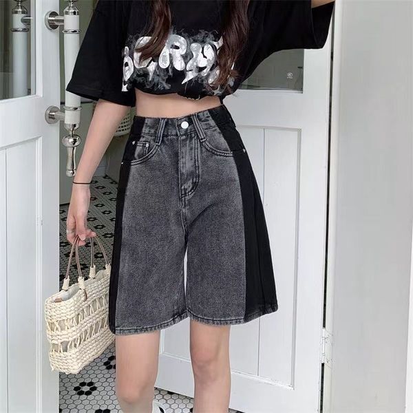 women's jeans 5xl plus size denim short summer fashion design high waist half pants loose wideleg grey trendy streetwear 230721, Blue
women's jeans 5xl plus size denim short summer fashion design high waist half pants loose wideleg grey trendy streetwear 230721, Blue