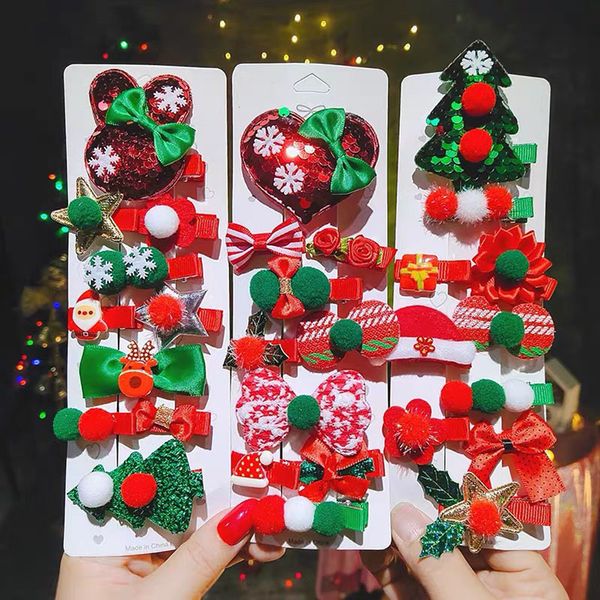 fashion blogger designer jewelrychildren's christmas hair card set sequin christmas tree hat hairpin accessories headwear clips barrett, Golden;silver
fashion blogger designer jewelrychildren's christmas hair card set sequin christmas tree hat hairpin accessories headwear clips barrett, Golden;silver