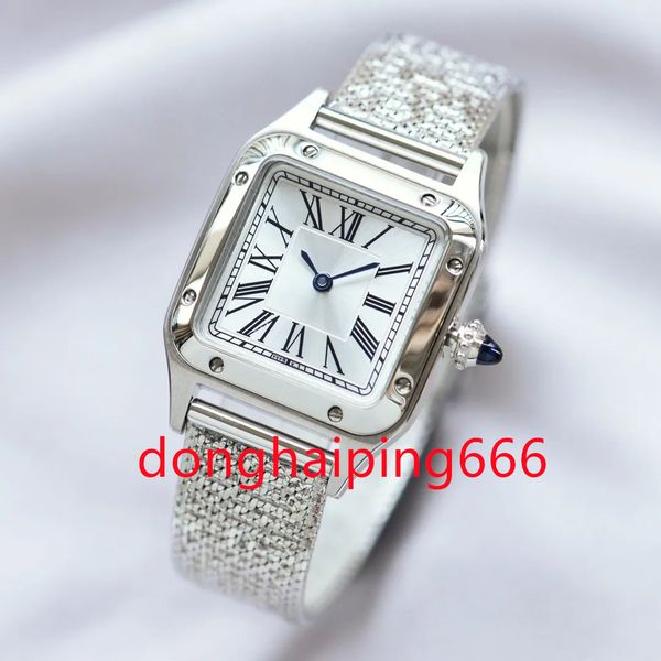 a variety of colors, dumont series watches, the latest fashion style, classic roman numerals time stamp, sword shaped blue steel hands, case, Slivery;brown
a variety of colors, dumont series watches, the latest fashion style, classic roman numerals time stamp, sword shaped blue steel hands, case, Slivery;brown