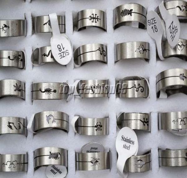 wholesale lots 50pcs mix design cut stainless steel rings 17-22mm jewelry r0159 775401, Silver
wholesale lots 50pcs mix design cut stainless steel rings 17-22mm jewelry r0159 775401, Silver