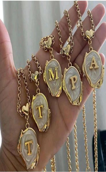 new fashion stainless steel yellow gold plated az letter pendant necklace chain nice gift for men women nice gift8536731, Silver
new fashion stainless steel yellow gold plated az letter pendant necklace chain nice gift for men women nice gift8536731, Silver