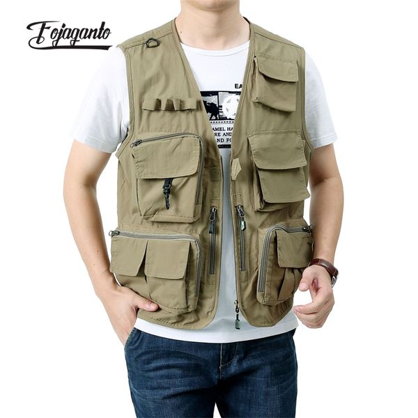 men's vests fojaganto men summer cargo vest solid color casual multi-pocket outdoor sports v-neck vest loose thin quick-drying vest men, Black;white
men's vests fojaganto men summer cargo vest solid color casual multi-pocket outdoor sports v-neck vest loose thin quick-drying vest men, Black;white