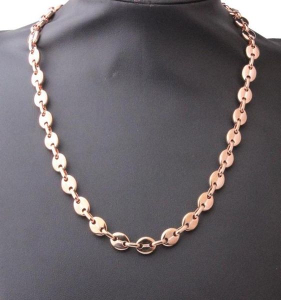 7911mm 316l stainless steel rose gold color jewelry coffee bean beads chain mens womens necklace or bracelet chains4089012, Silver
7911mm 316l stainless steel rose gold color jewelry coffee bean beads chain mens womens necklace or bracelet chains4089012, Silver