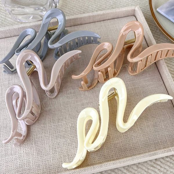 new candy color 12cm wave acrylic hair claw hairpin for women girls fashion sweet fashion simple irregular hair clip hair accessories, Slivery;golden
new candy color 12cm wave acrylic hair claw hairpin for women girls fashion sweet fashion simple irregular hair clip hair accessories, Slivery;golden