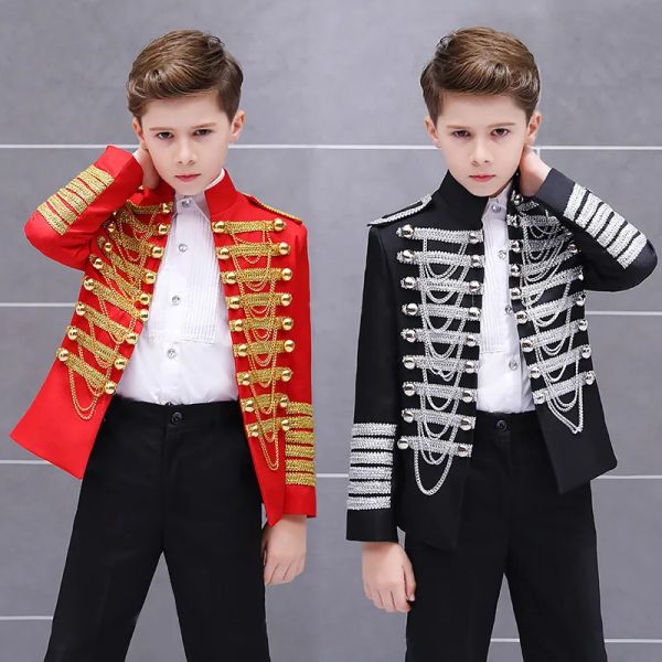 suits boys european tassel military dress suit set children stage court christmas performance prince costume kids blazer pants 221205 syw, Black
suits boys european tassel military dress suit set children stage court christmas performance prince costume kids blazer pants 221205 syw, Black