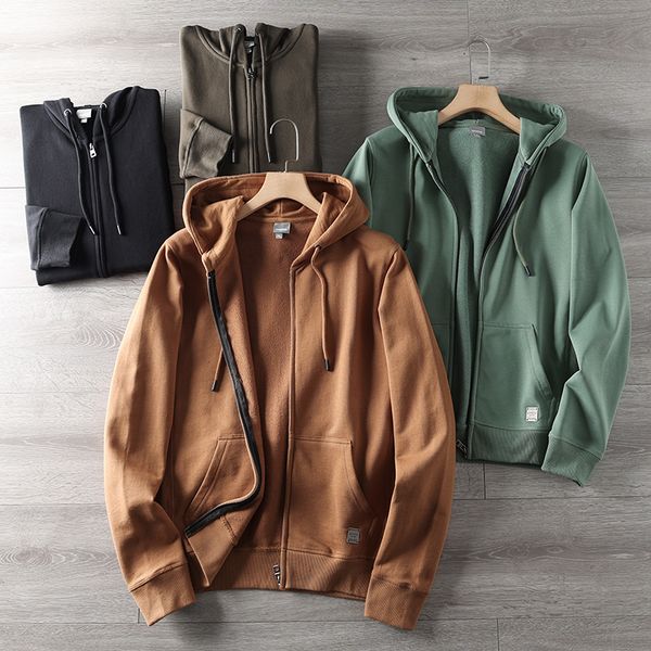 men's hoodies sweatshirts autumn american retro long sleeve hooded cardigan fashion pure cotton washed loose casual sports 230721, Black
men's hoodies sweatshirts autumn american retro long sleeve hooded cardigan fashion pure cotton washed loose casual sports 230721, Black