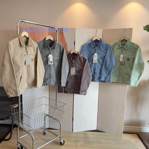 men's jackets 2023 men's jackets work clothes fashion brand carhart canvas washable wax dyed detroit jacket coat american style wo, Black;brown
men's jackets 2023 men's jackets work clothes fashion brand carhart canvas washable wax dyed detroit jacket coat american style wo, Black;brown