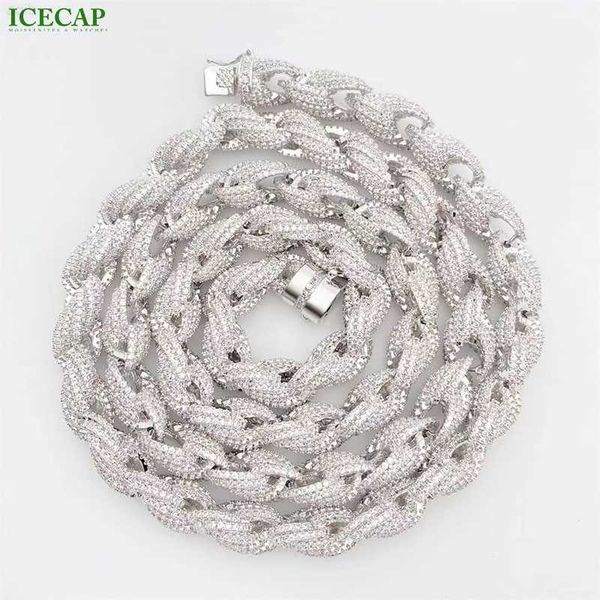 lifeng jewelry hip hop custom twist chaint ice out moissainte bracelet fashion jewelry body chain for men, Silver
lifeng jewelry hip hop custom twist chaint ice out moissainte bracelet fashion jewelry body chain for men, Silver